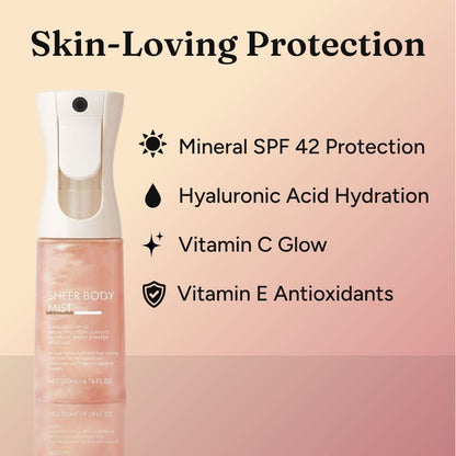 SPF 42 Sheer Body Mist